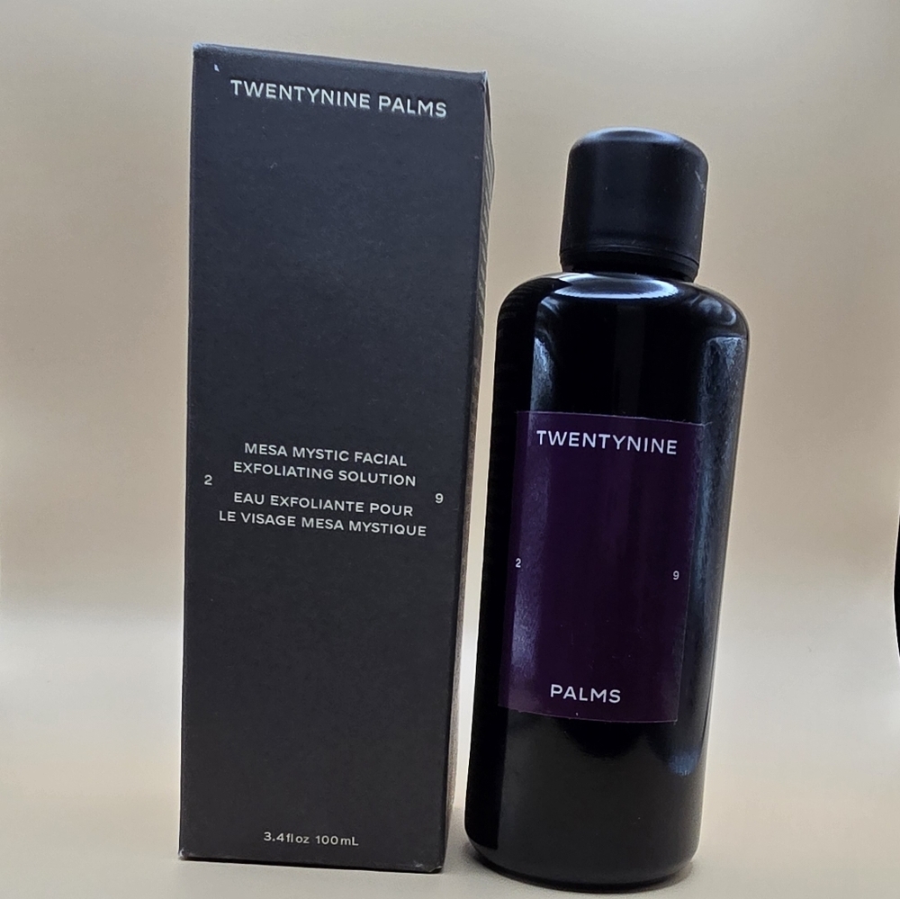 Twentynine Palms Mesa Mystic Facial Exfoliating Solution 3.4oz New in Box